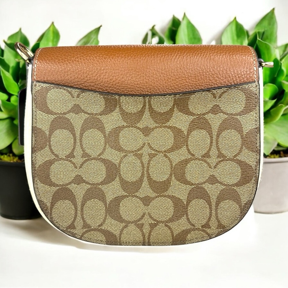 COACH - Morgan Saddle Bag in Color block - Picture 10 of 16